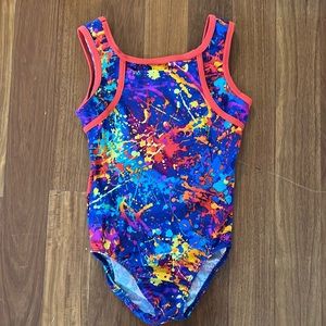 Destira gymnastics leotard, Child Large